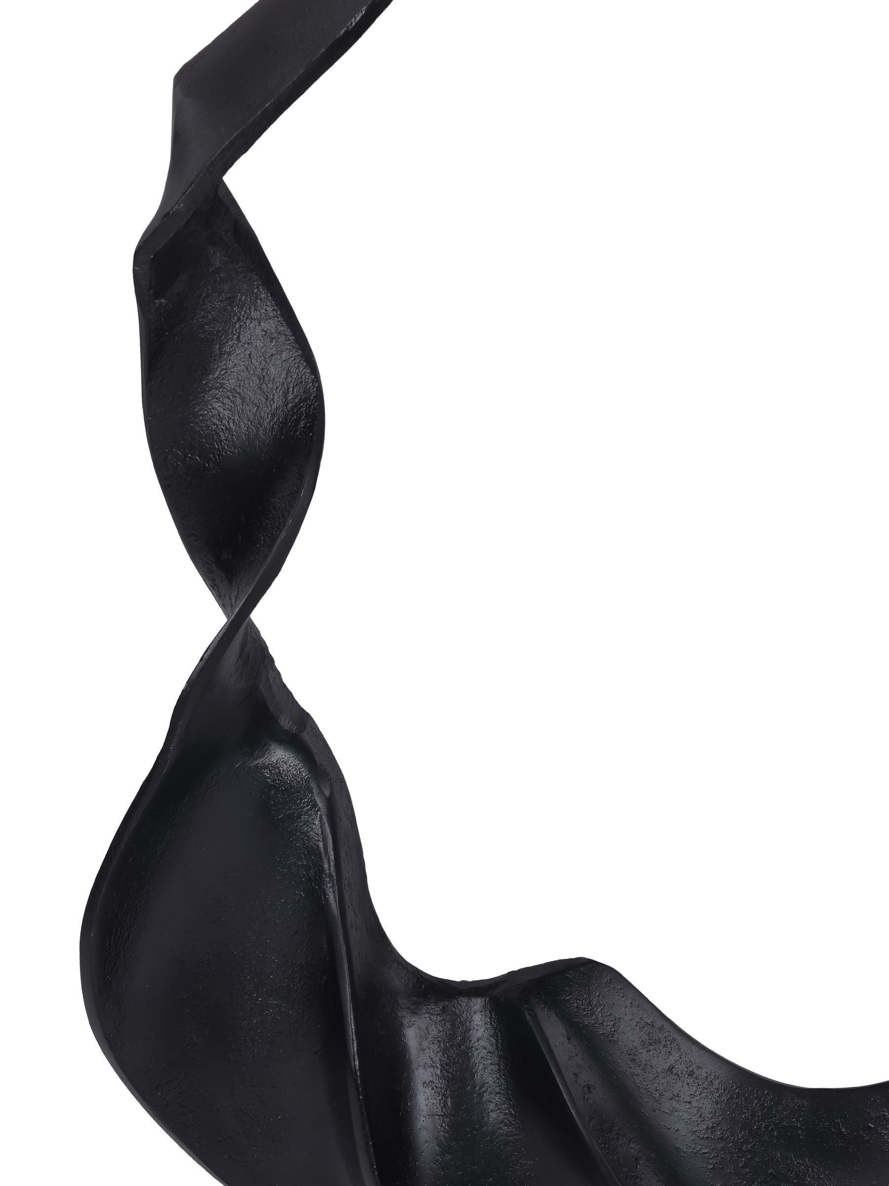 Libra Interiors white large Kentford sculpture on marble base UK version