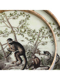 Libra Interiors cream monkey jungle decorative trays set (British brand)