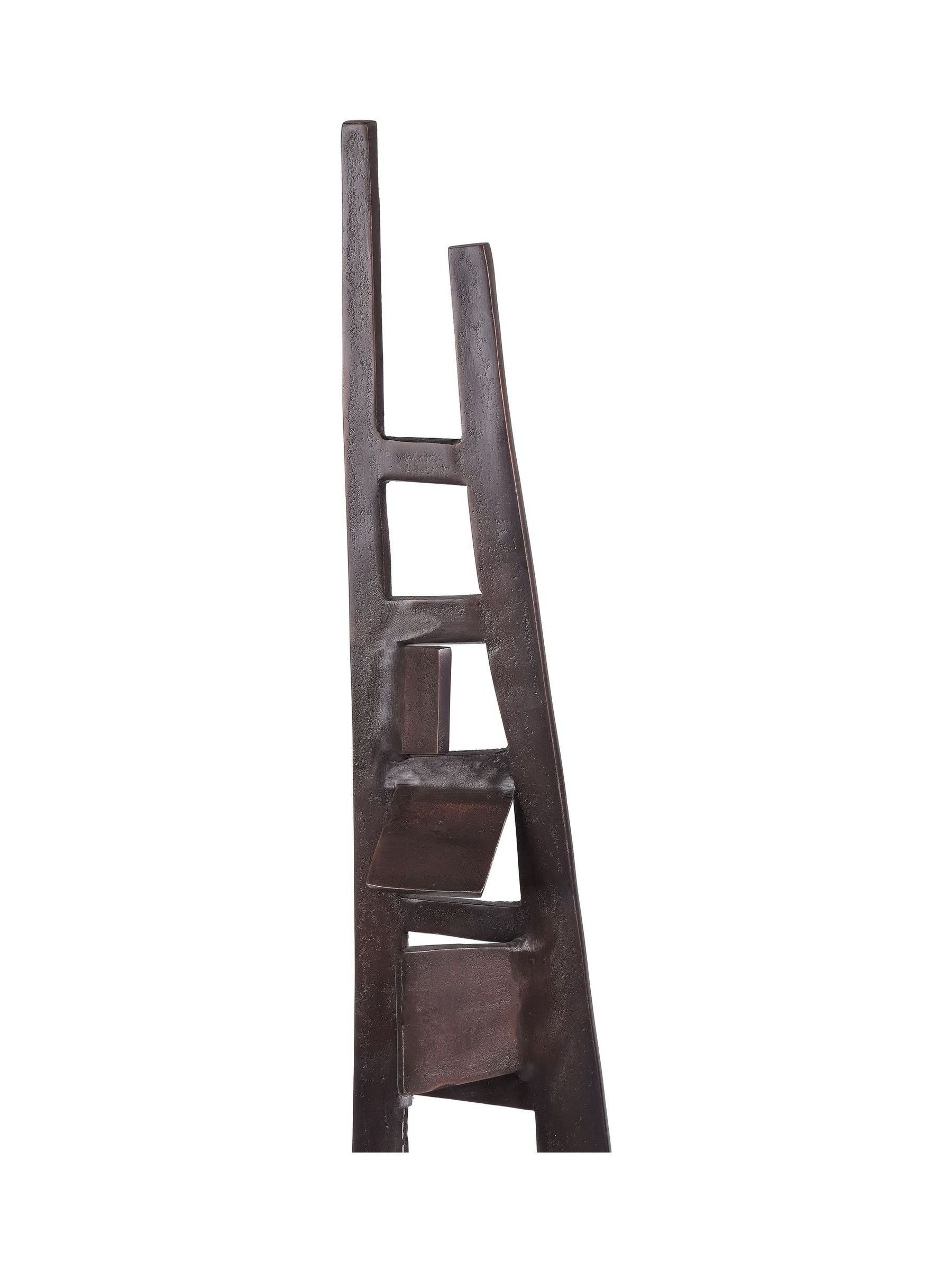 Libra Interiors Bronze Cairns abstract sculpture 92cm tall, UK version