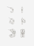 Mood gold tone hoop earrings 3 pack, imported from the UK