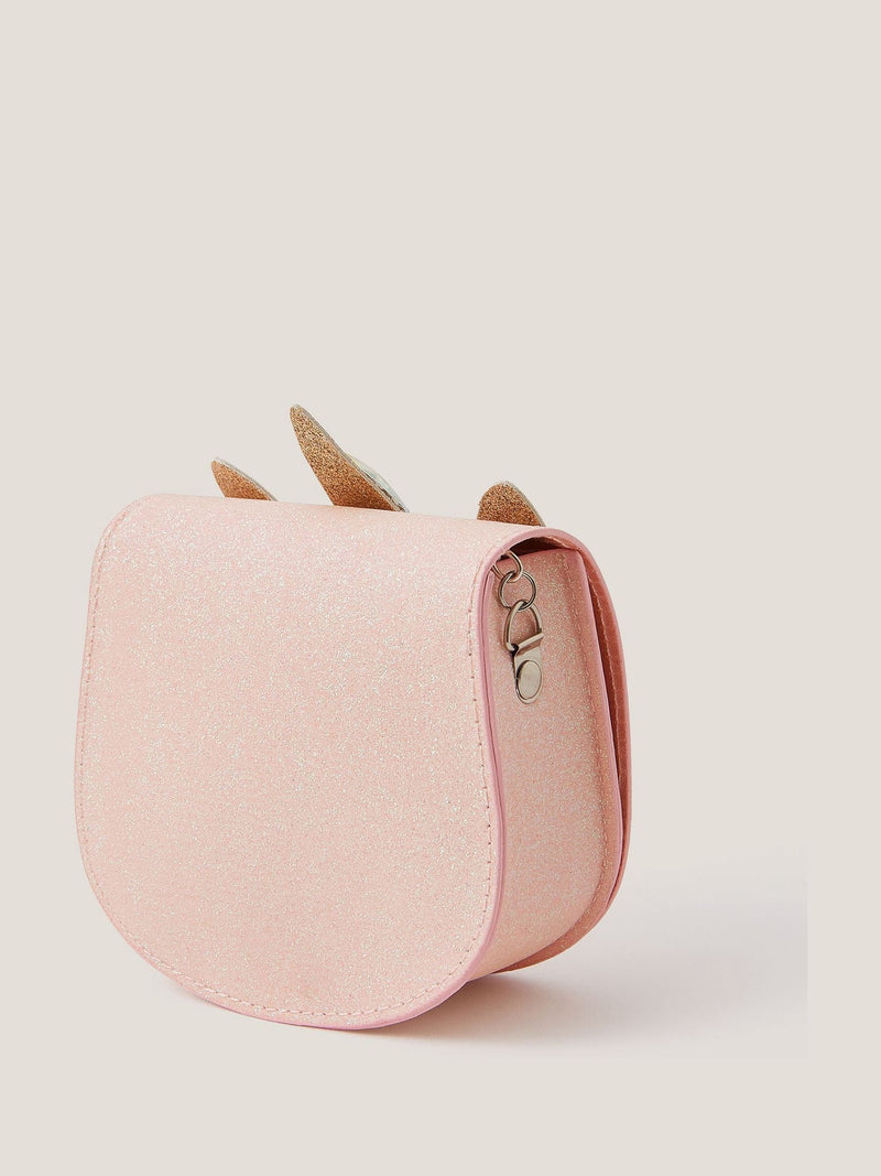 Monsoon unicorn bag with pink glitter - British product