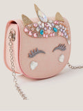 Monsoon unicorn bag with pink glitter - British product