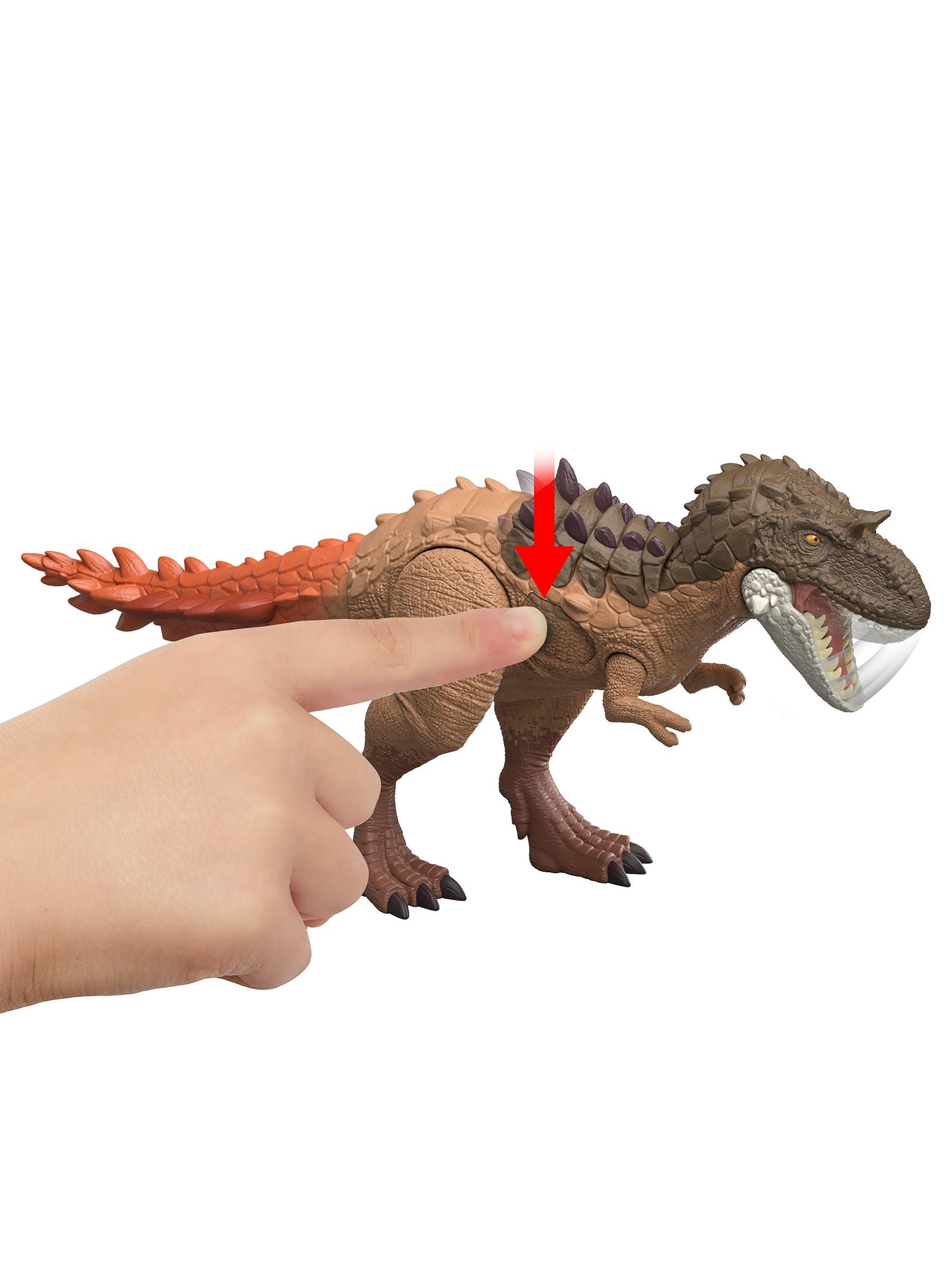Mattel Gorgosaurus dinosaur action figure 14.9 inches - British product