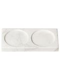 Crush Grind white marble tabletopper display tray (British brand)