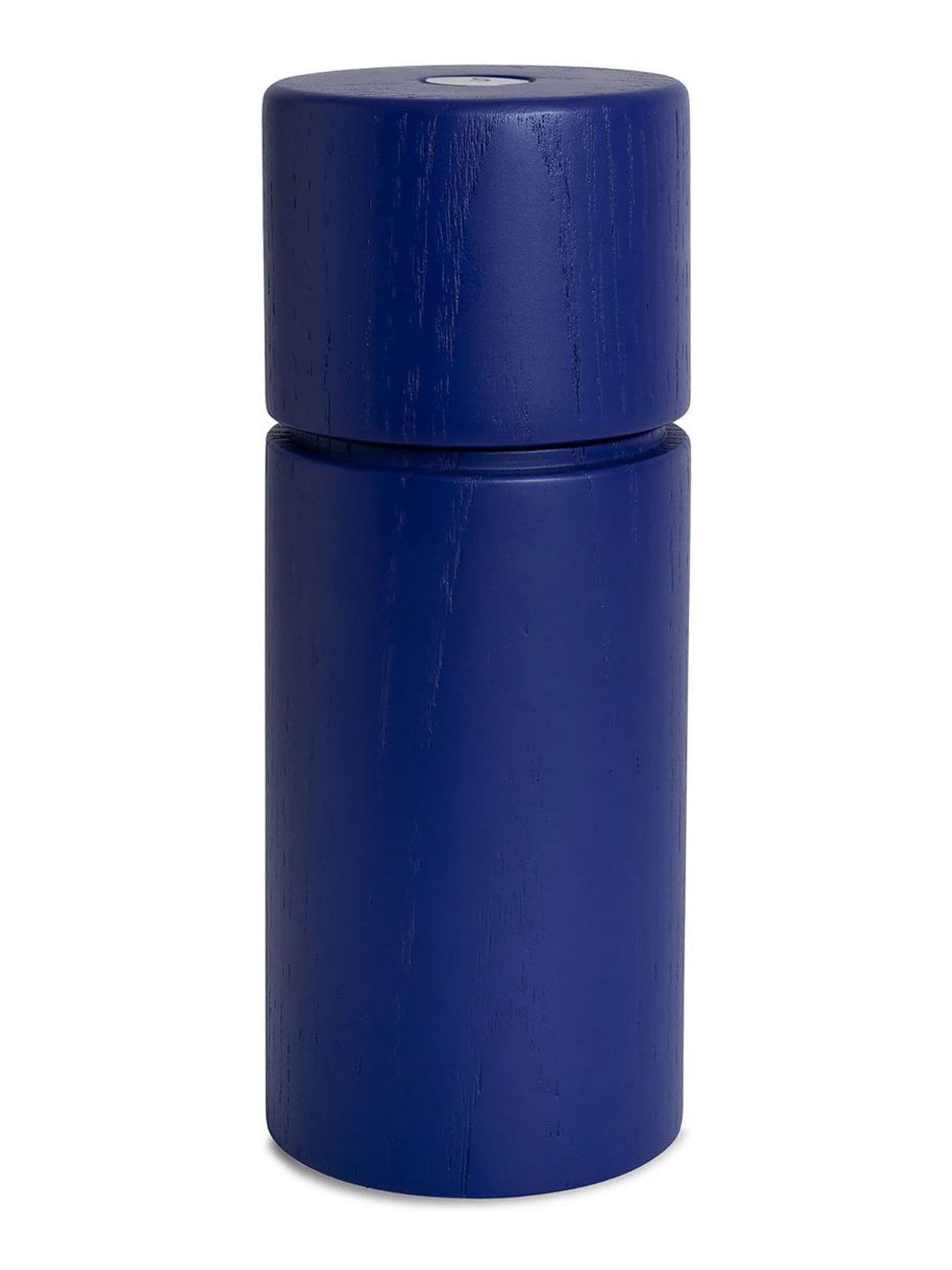 Crush Grind Indigo Blue Bergen salt or pepper grinder 12cm (British brand)