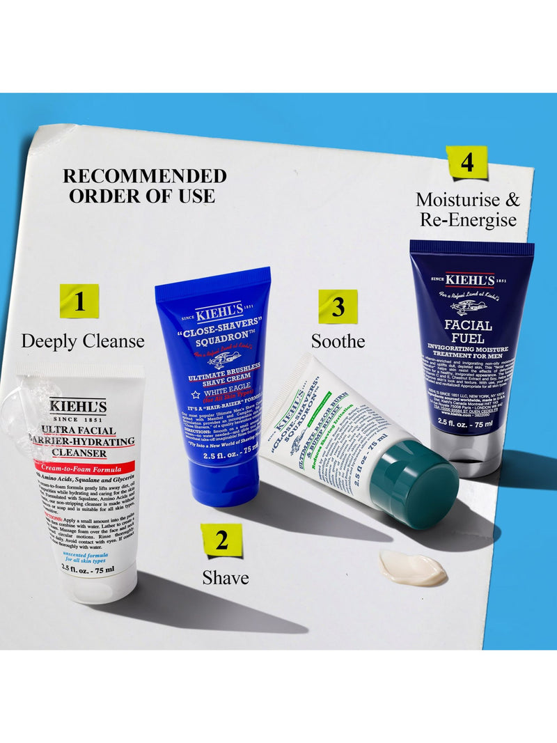 Kiehl's shaving set with four products - British product