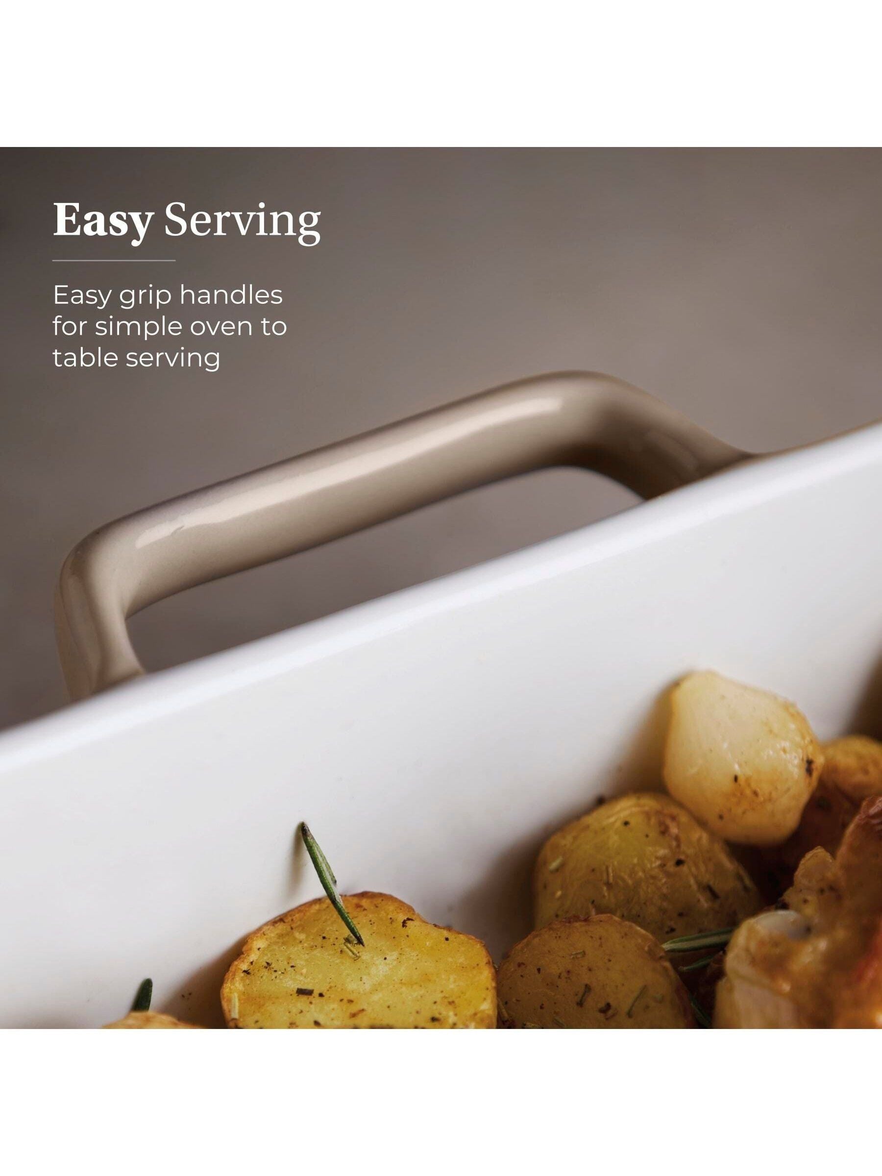 Barbary and Oak Cashmere Nattura large baking dish 38cm (British brand)