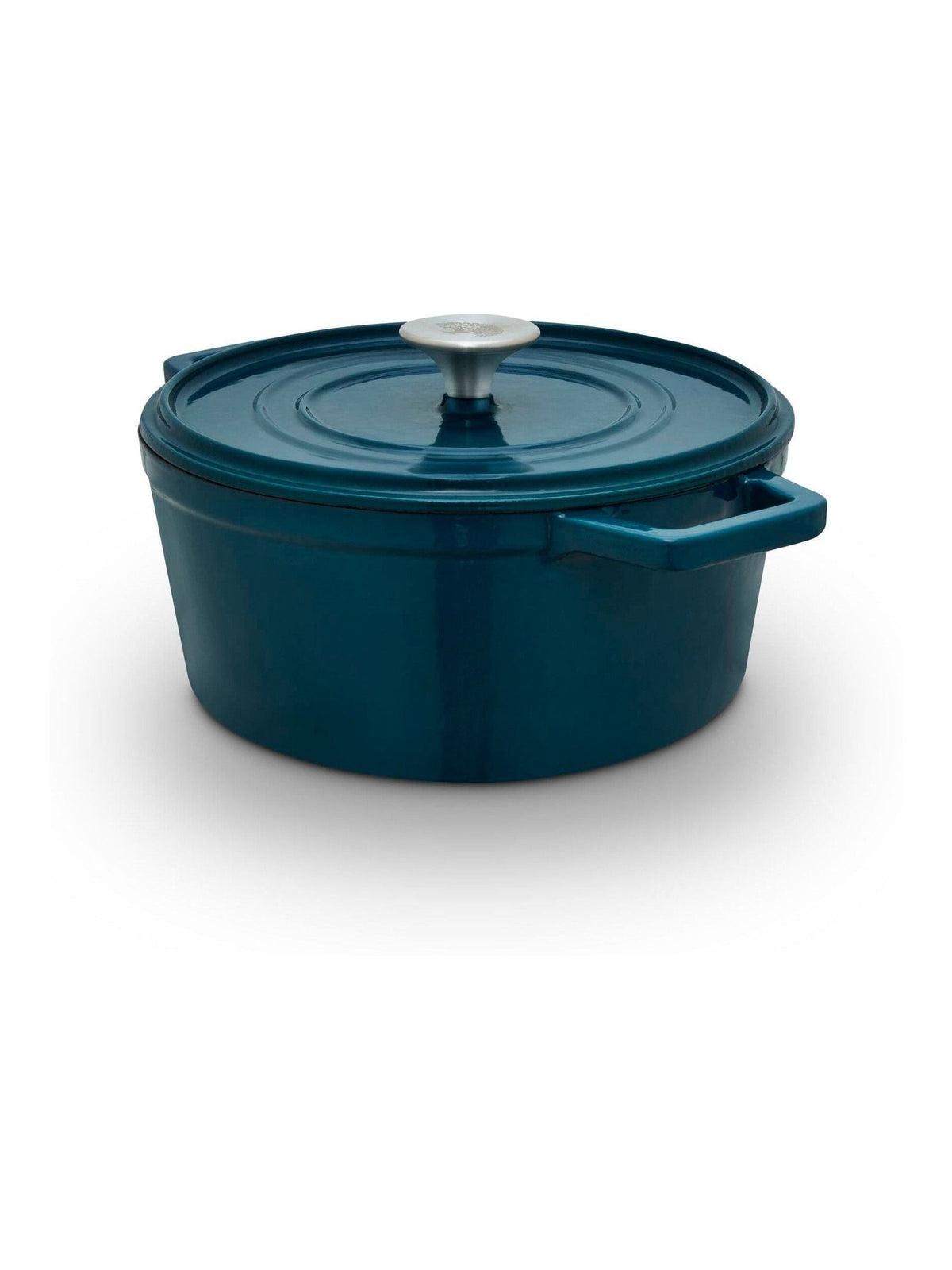 Barbary and Oak teal cast iron casserole 2.2L, imported from the UK