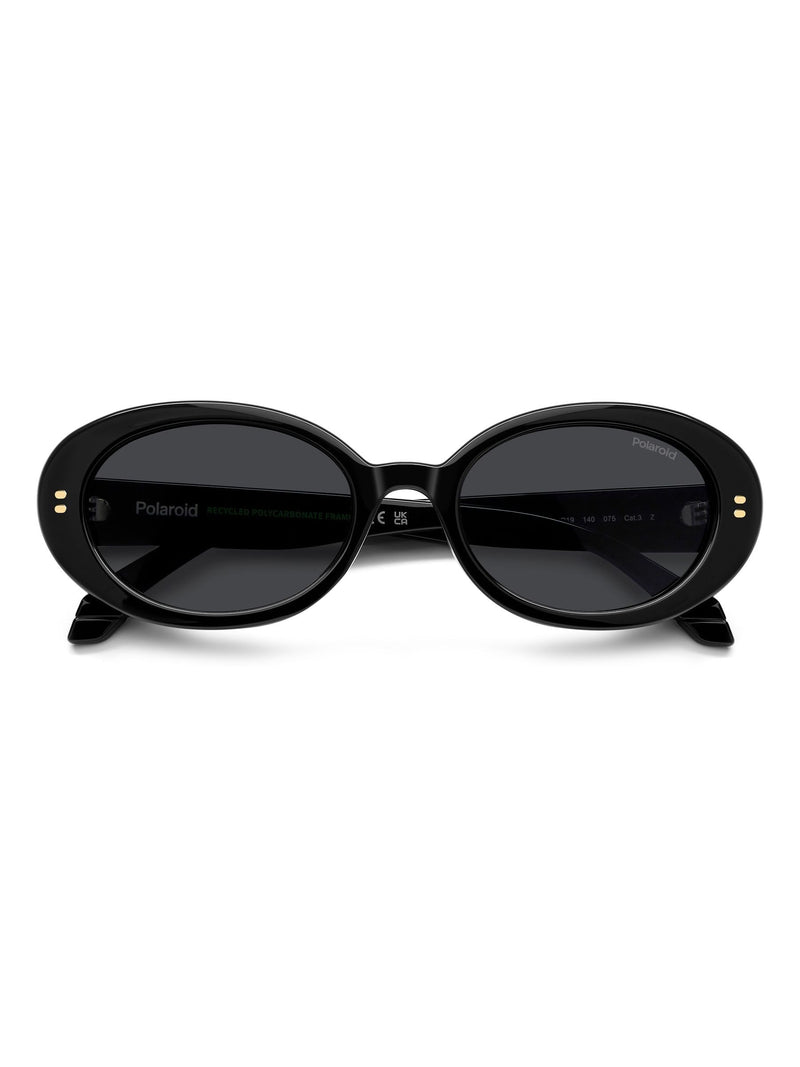 Polaroid sunglasses black oval - British product