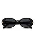 Polaroid sunglasses black oval - British product