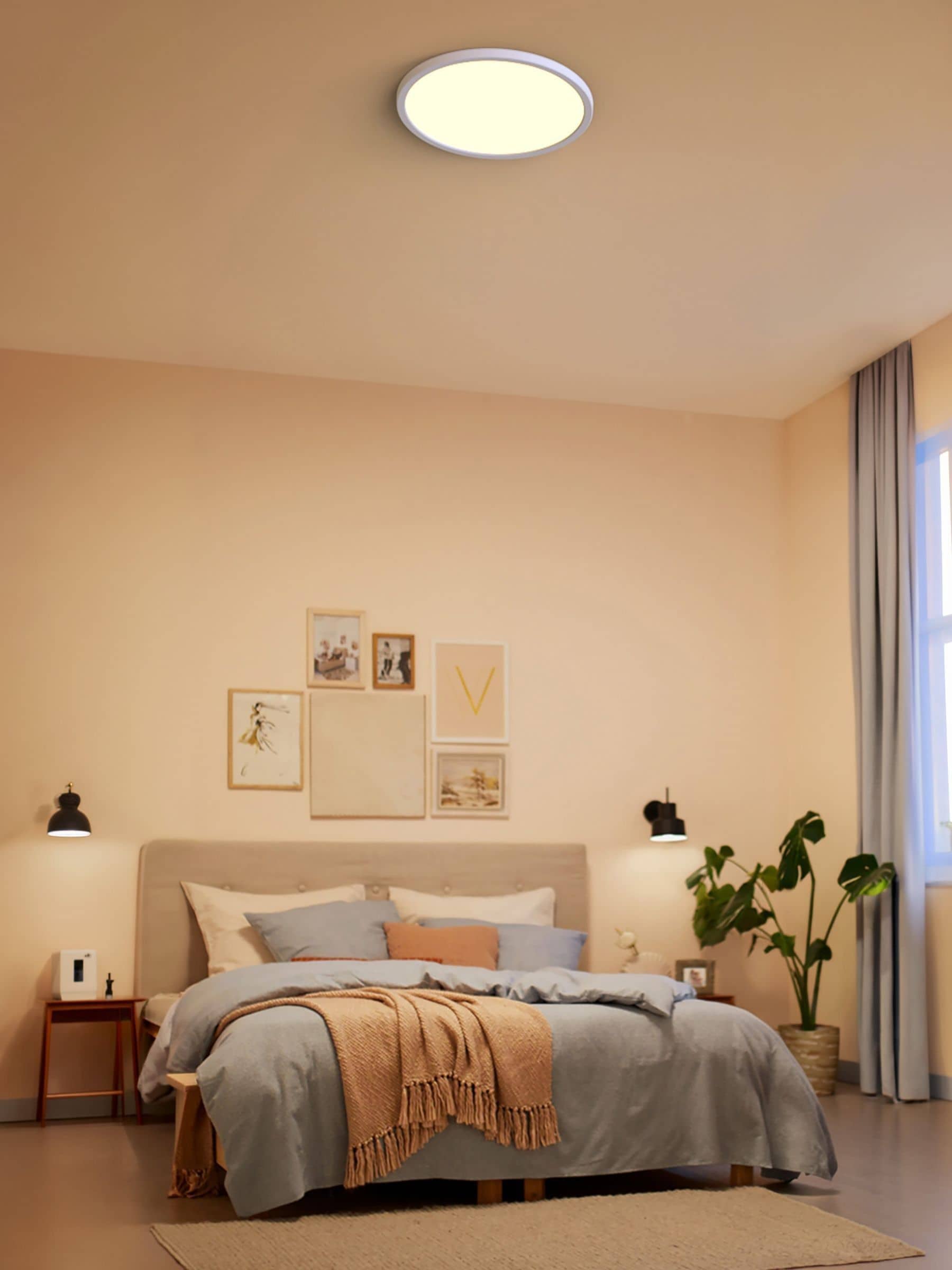 Philips White LED Superslim 18W 27K ceiling light, imported from the UK