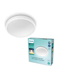 Philips White LED Doris 17W bathroom ceiling light (British brand)