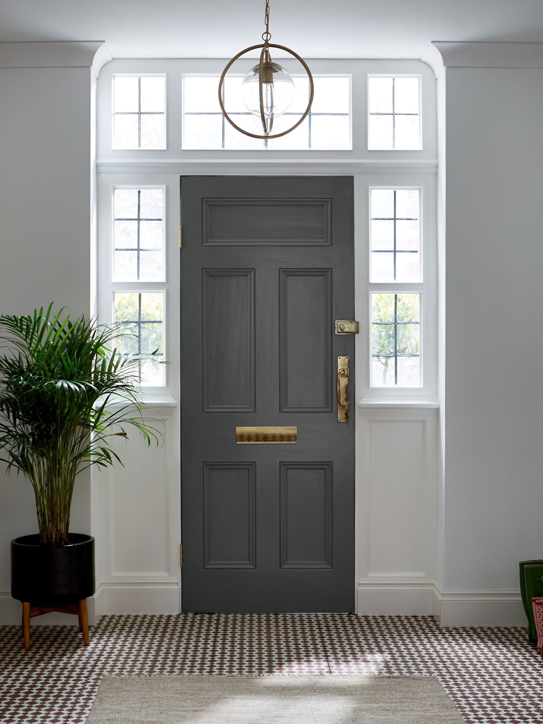 Graham & Brown Lund Grey Resistance Matt Emulsion Paint - British product
