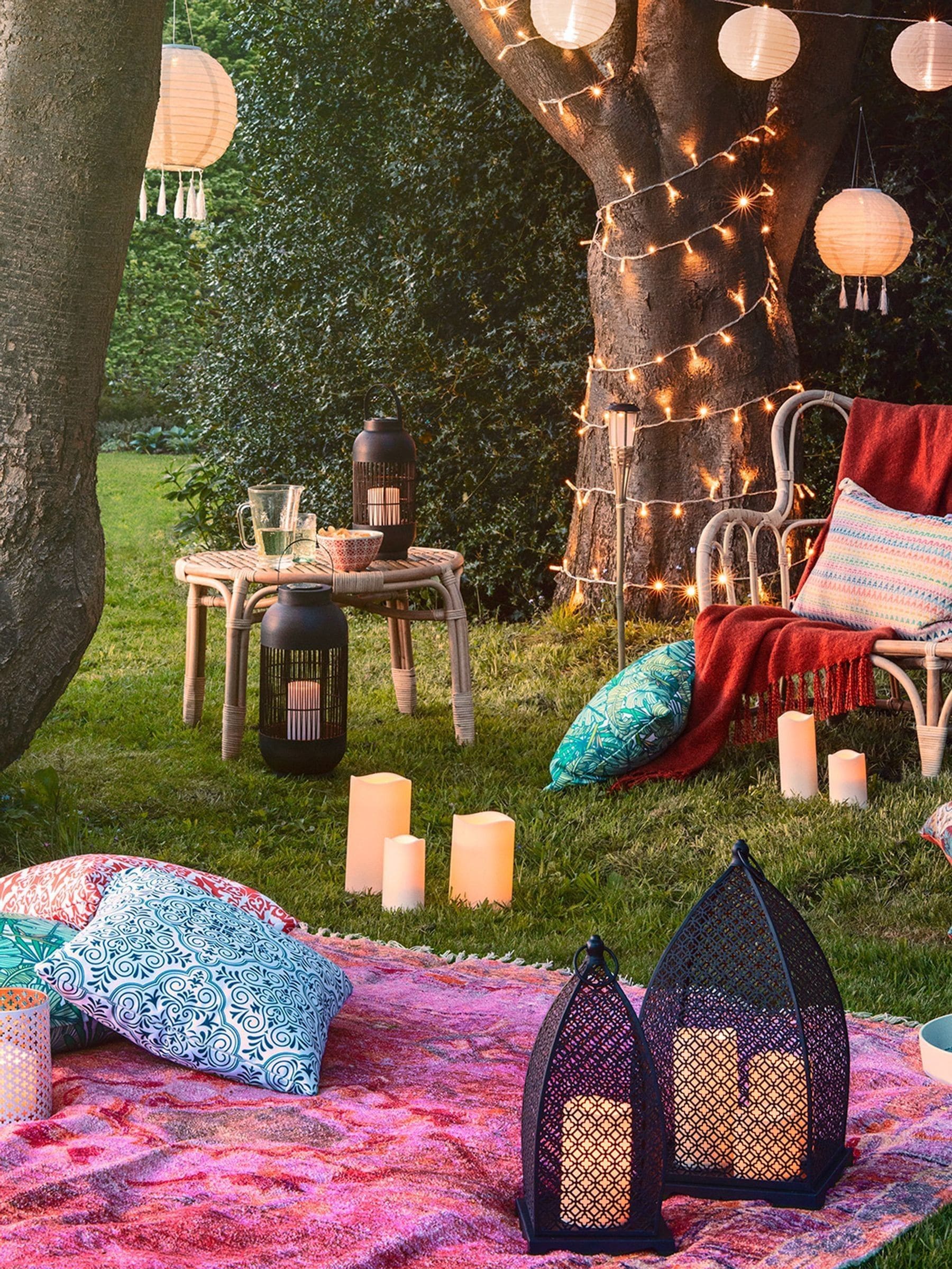 Lights4fun Port Isaac battery outdoor LED candle large, UK version