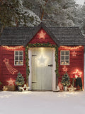 Lights4fun hanging star Christmas decoration trio 20cm, imported from the UK