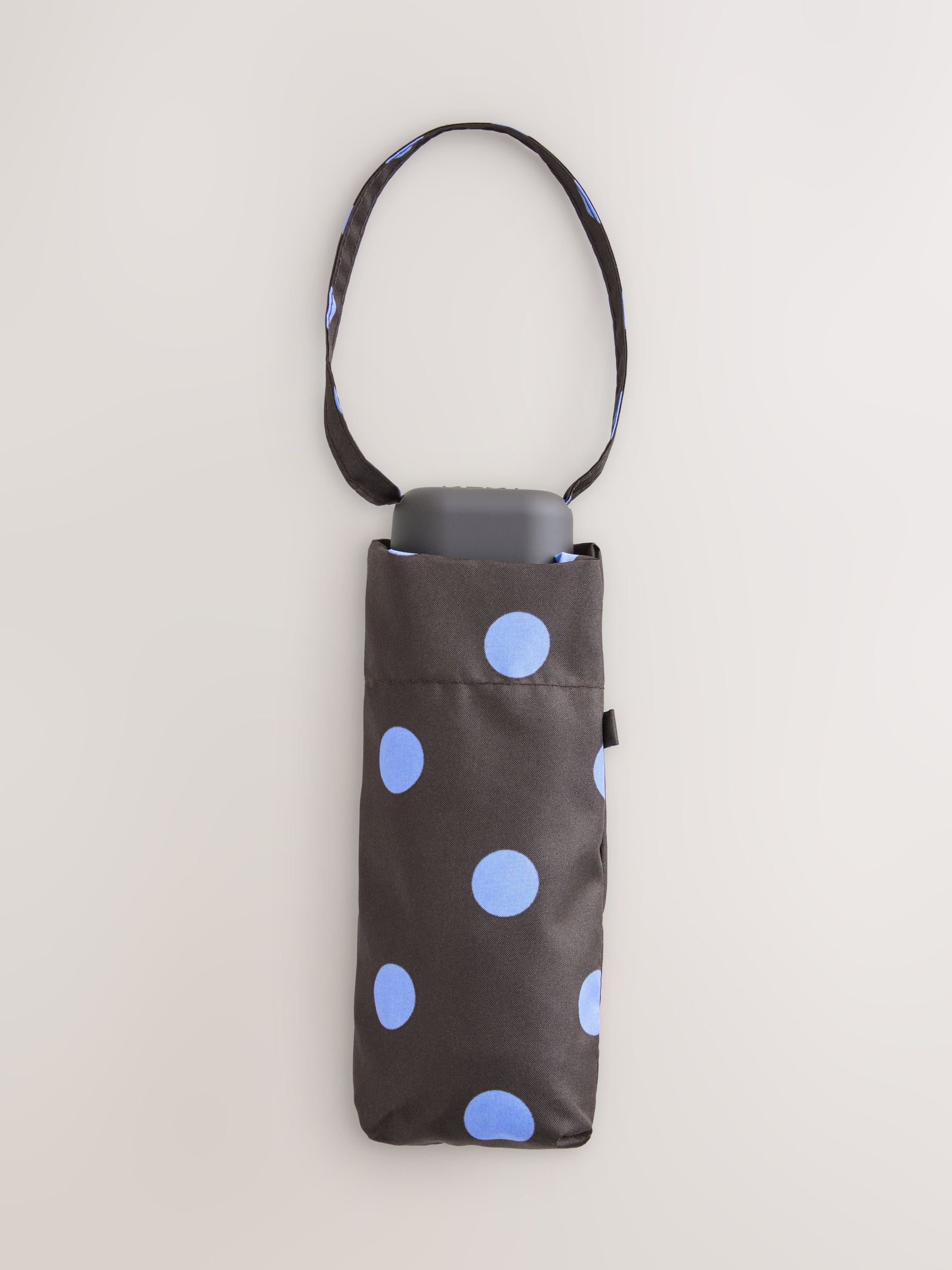 Compact Umbrella Black Print