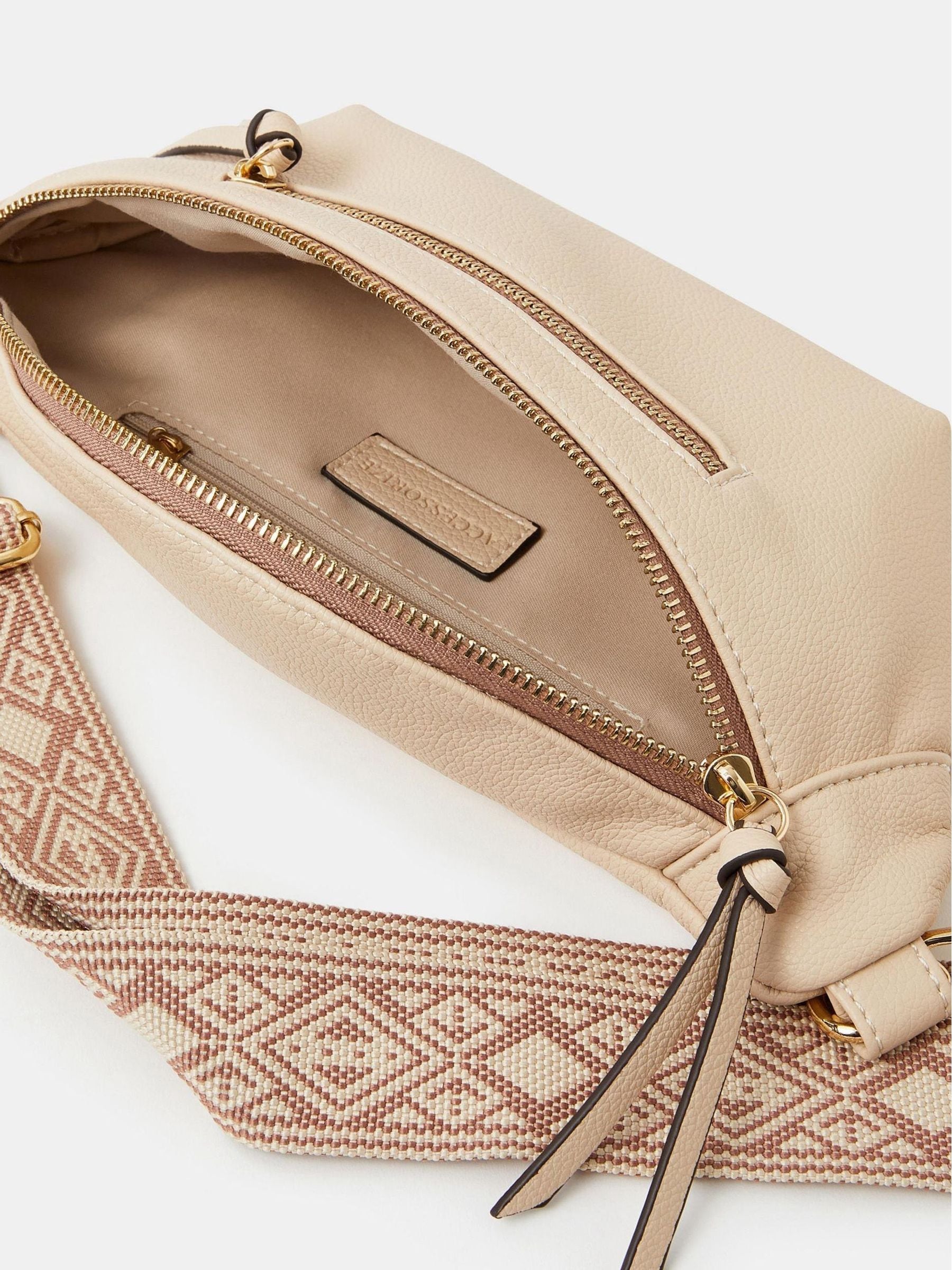 Accessorize cream sling cross-body bag (British brand)