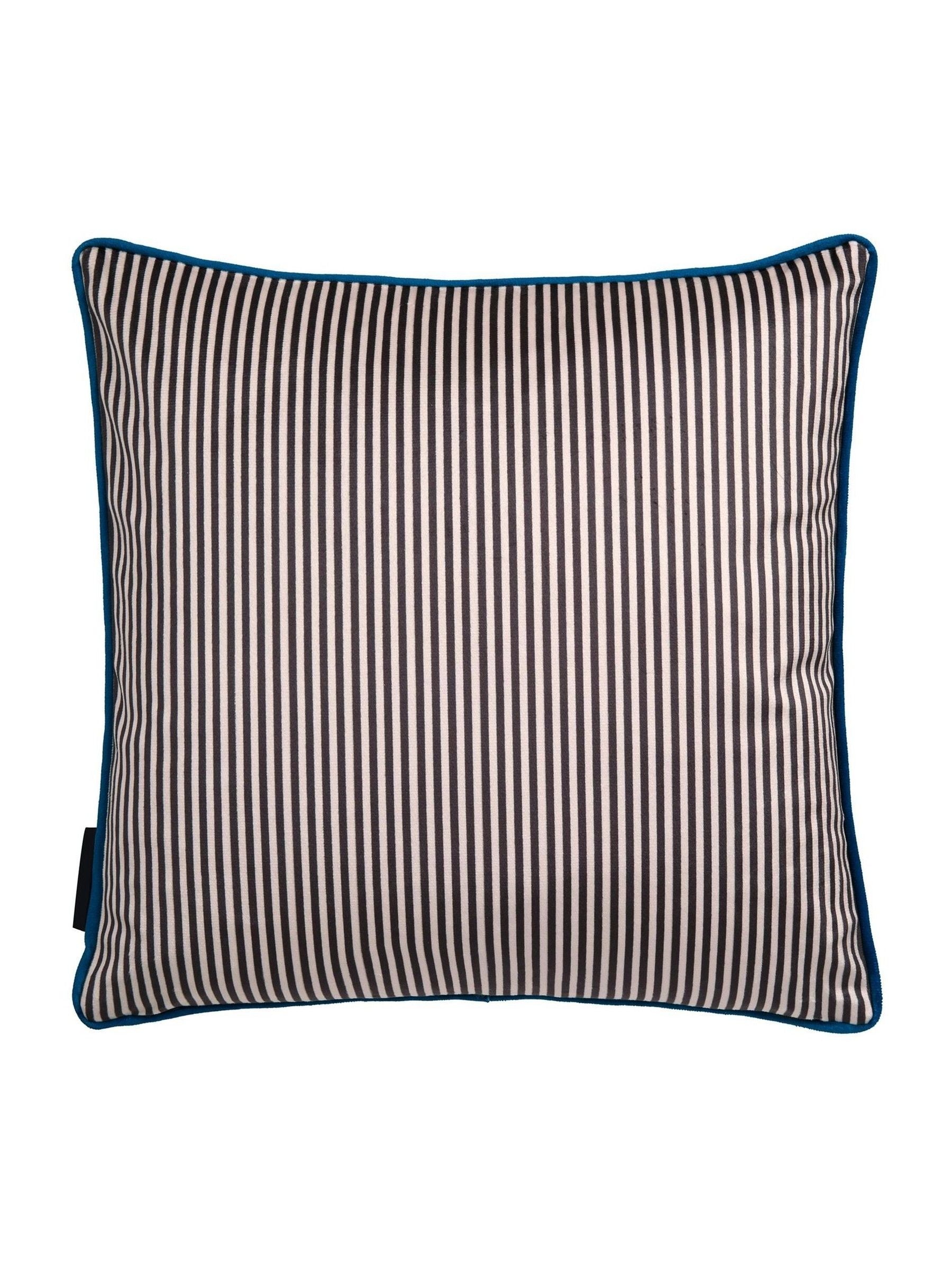 Laurence Llewelyn-Bowen Red Arcadia Velvet Cushion 43x43cm, UK version