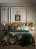 Laurence Llewelyn-Bowen Tuscan Holiday velvet cushion 43x43cm, imported from the UK