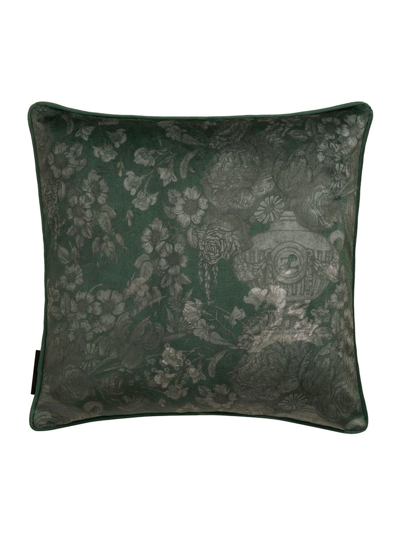 Laurence Llewelyn-Bowen Tuscan Holiday velvet cushion 43x43cm, imported from the UK
