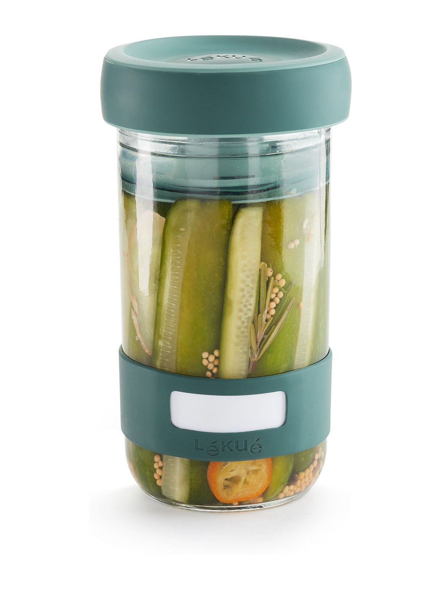 Lekue blue pickle kit for homemade fermentation - British product