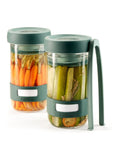 Lekue blue pickle kit for homemade fermentation - British product