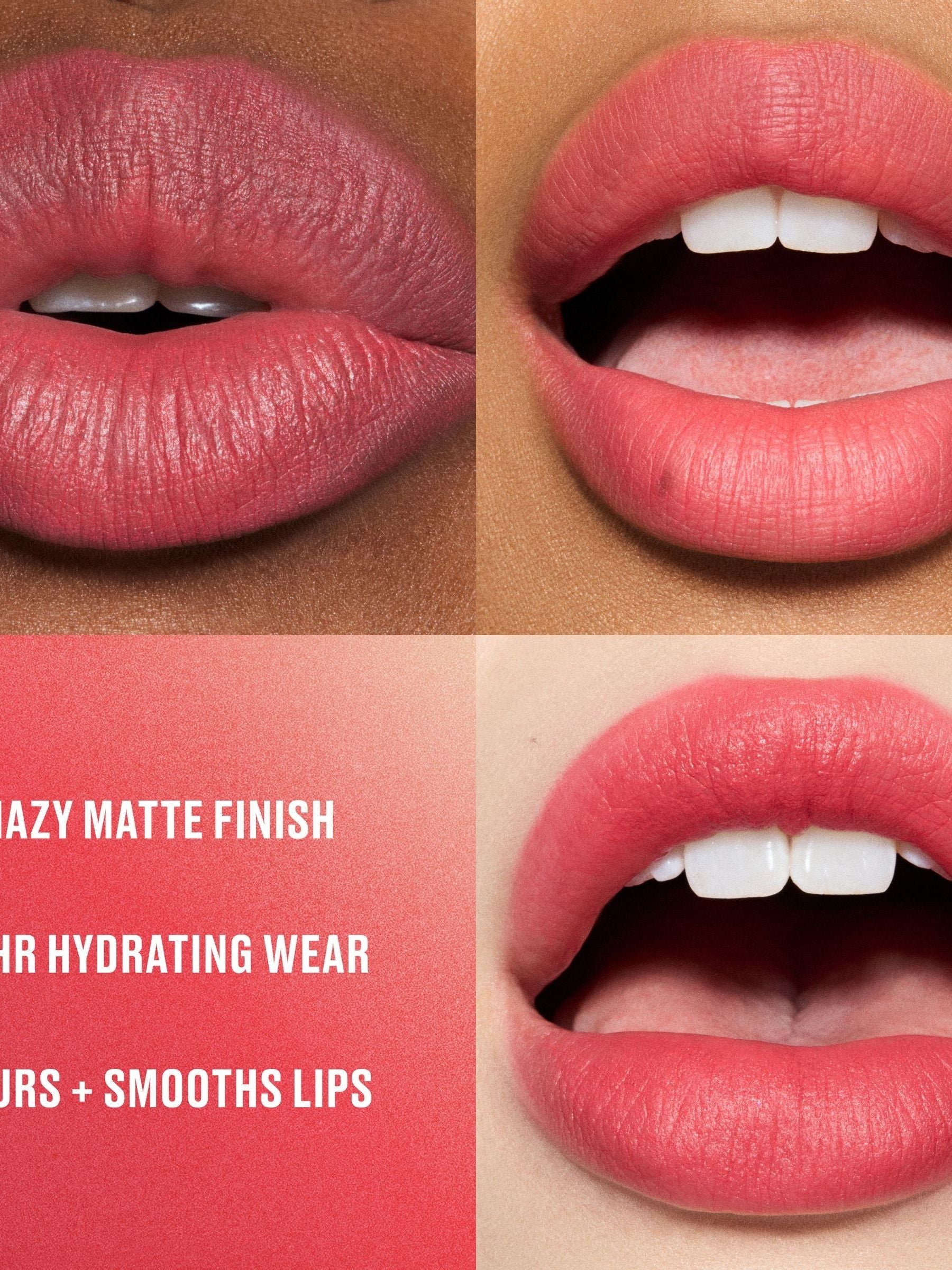 MAC Powder Kiss Hazy Matte lipstick, UK version