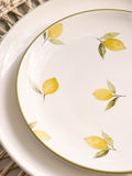 Sophie Allport stoneware side plate lemons design 28cm (British brand)