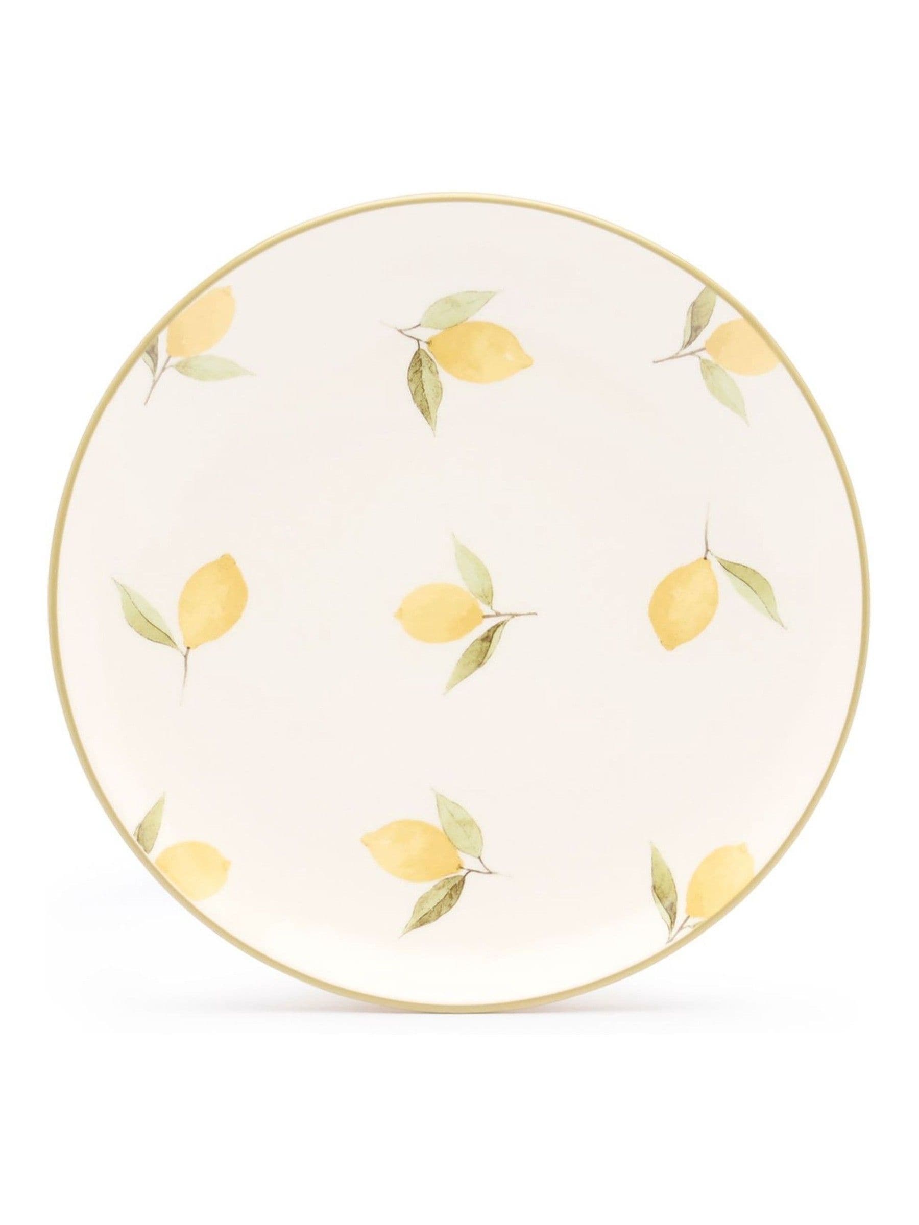 Sophie Allport stoneware side plate lemons design 28cm (British brand)
