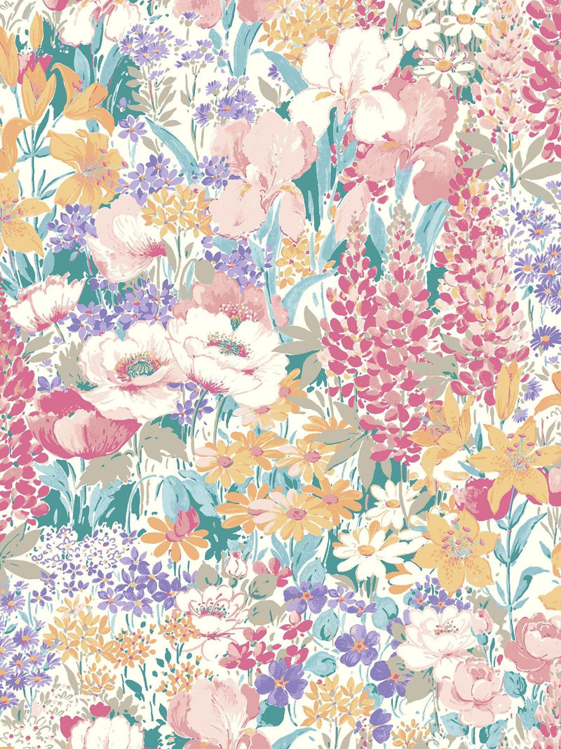 Laura Ashley Everingham Meadow wallpaper sample A4, UK version