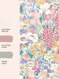 Laura Ashley Everingham Meadow wallpaper sample A4, UK version