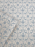 Laura Ashley wallpaper sample Newport Blue Endale Trellis A4 - British product