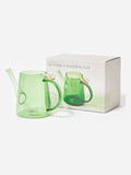 Oliver Bonas green glass butterfly watering can - British product