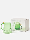 Oliver Bonas green glass butterfly watering can - British product