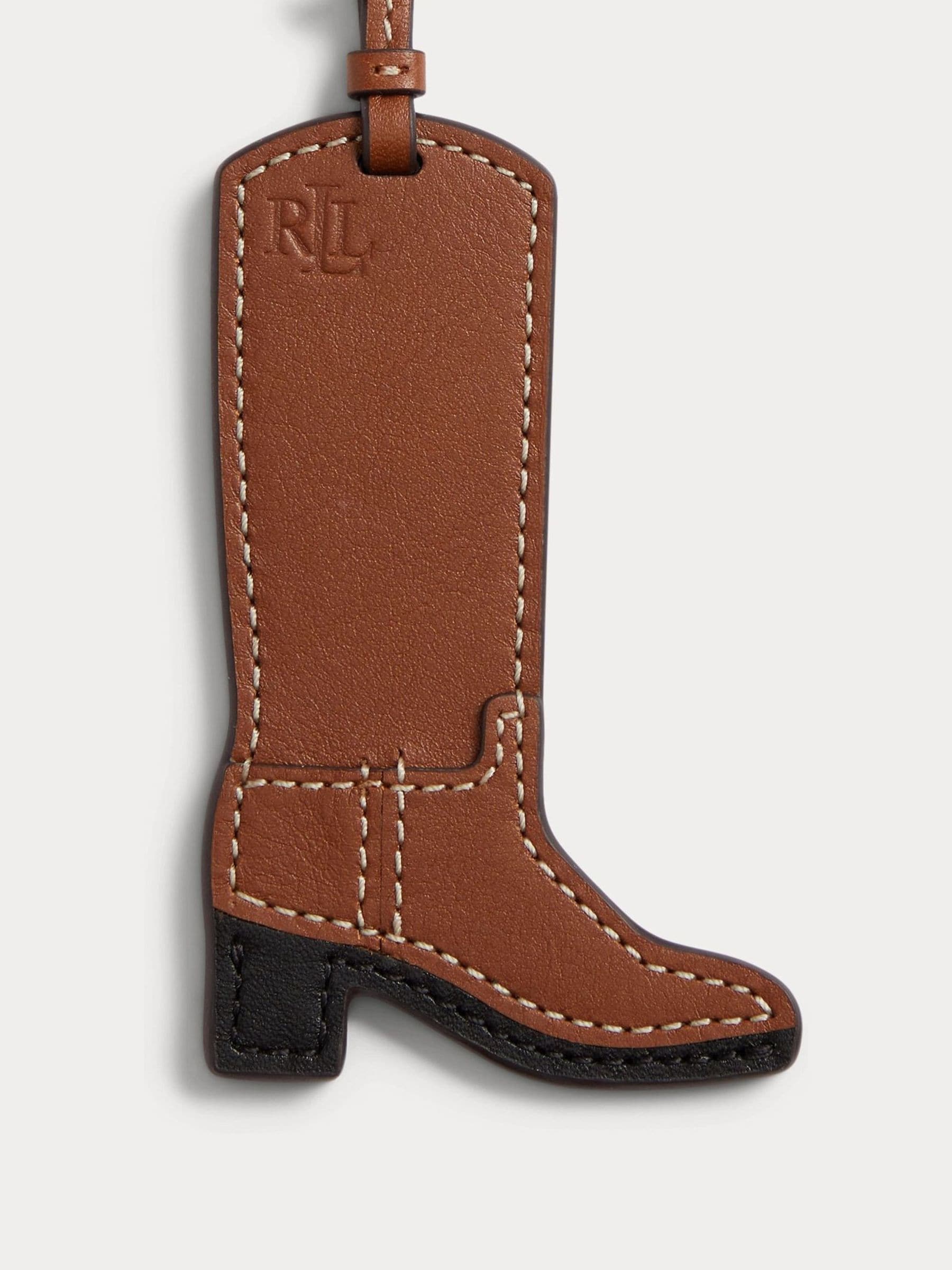 Lauren Ralph Lauren brown boot charm, imported from the UK