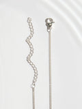 Gold tone spinner necklace stainless steel waterproof adjustable - British product