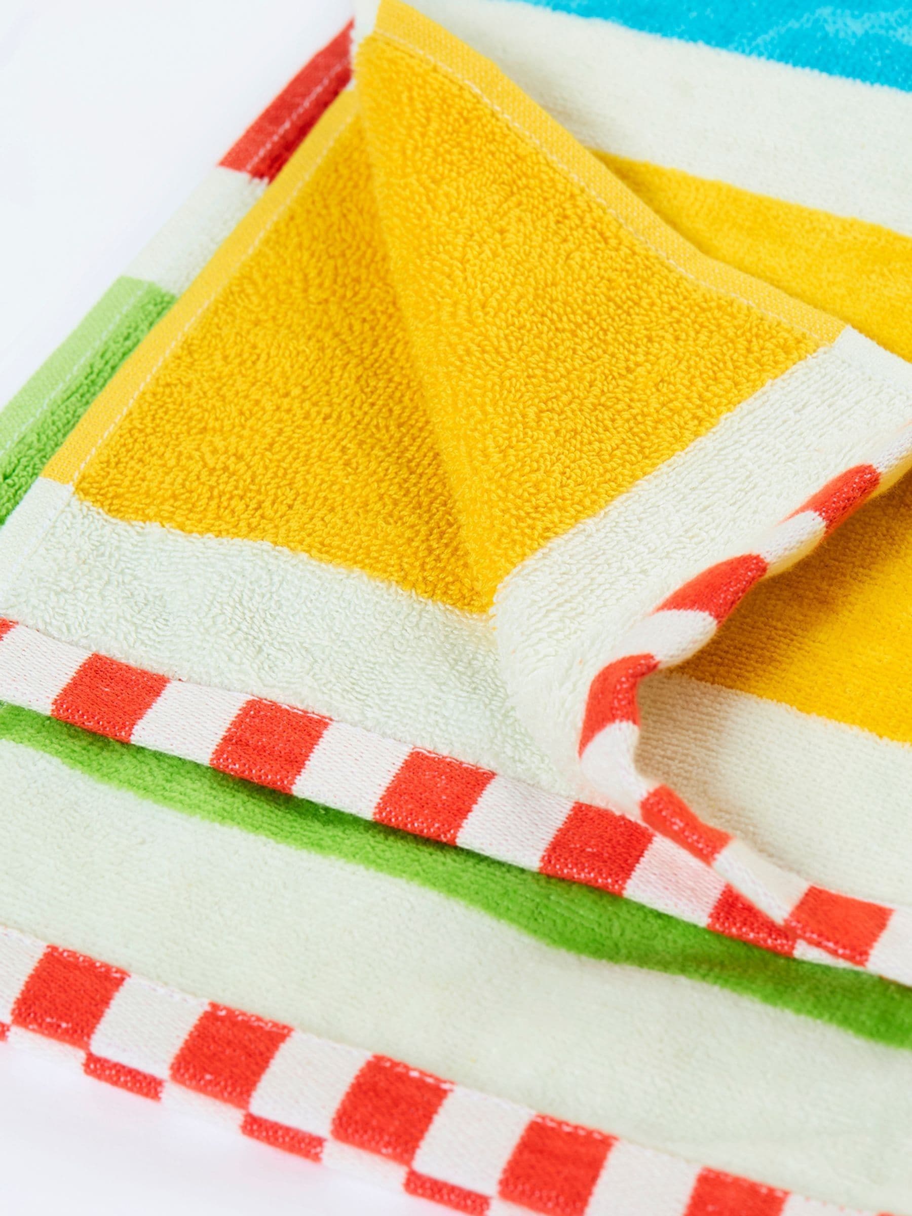 Frugi blue towel 140x70cm, imported from the UK