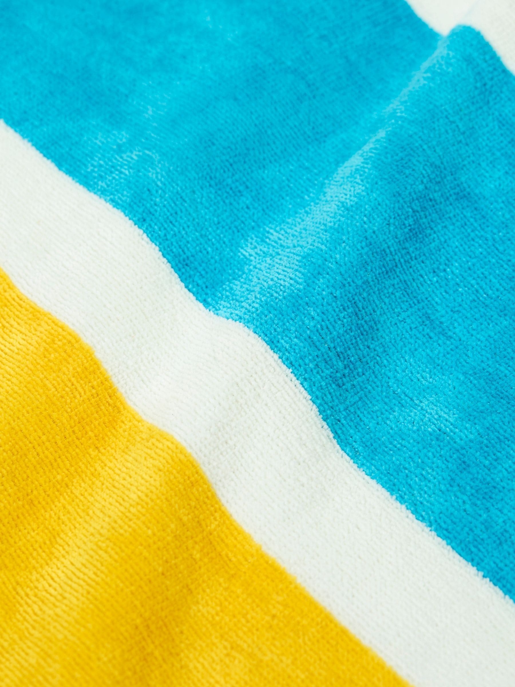 Frugi blue towel 140x70cm, imported from the UK