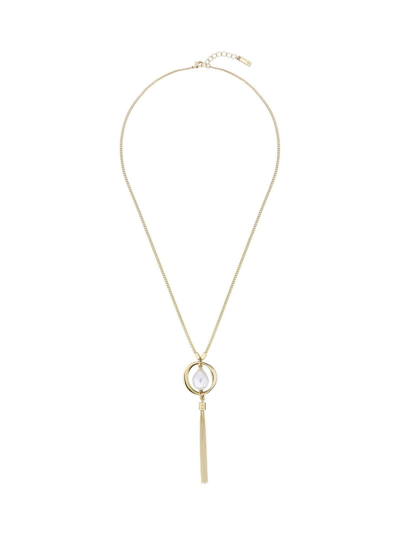 Karen Millen modern pearl pendant necklace, UK version
