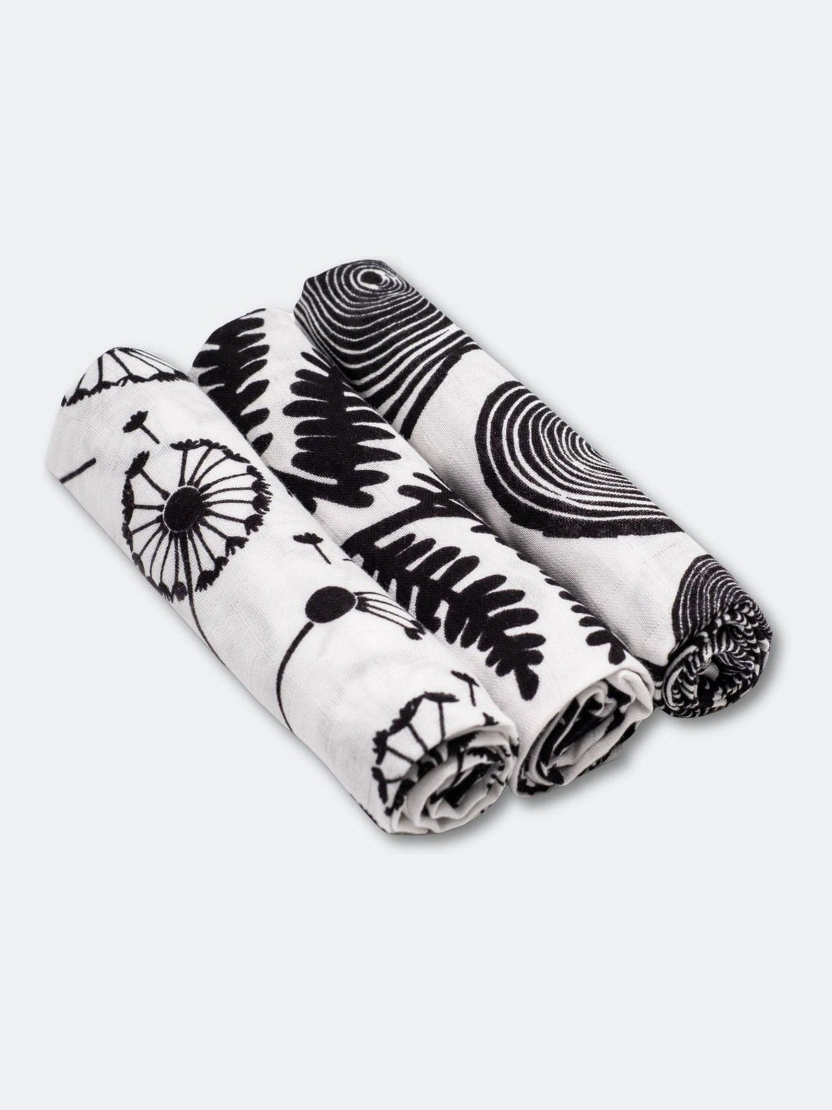 Etta Loves 3 Pack Animal Print Sensory Muslin Squares
