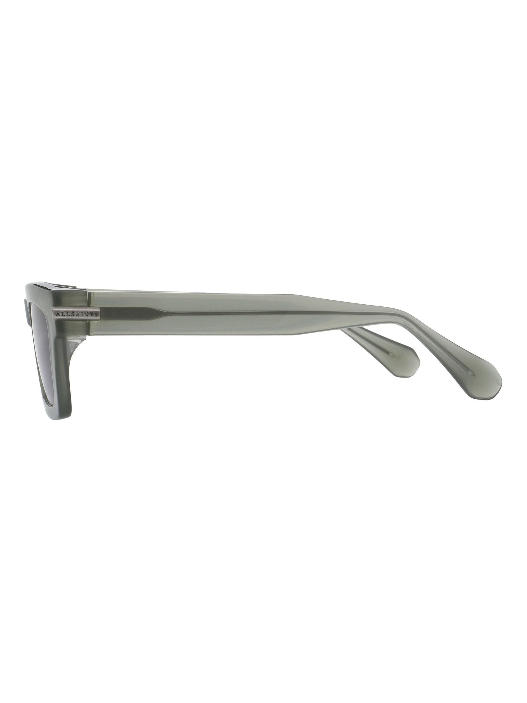AllSaints MIMI grey rectangle sunglasses 100% acetate - British product