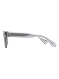AllSaints grey crystal sunglasses with green lenses - British product