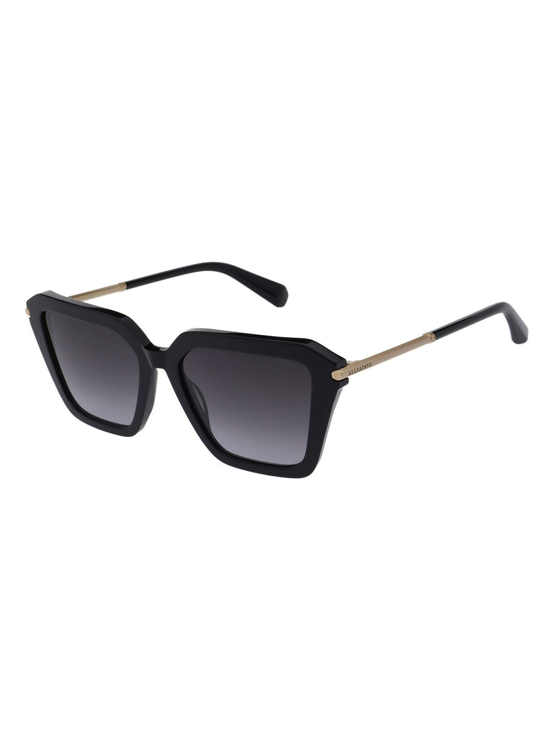 AllSaints GWEN black acetate sunglasses - British product
