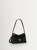 Tory Burch Charlie shoulder bag black leather - British product