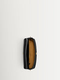 Tory Burch Charlie shoulder bag black leather - British product