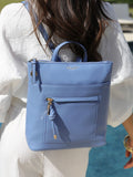 Luella Grey Blue Ella Small Casual Backpack