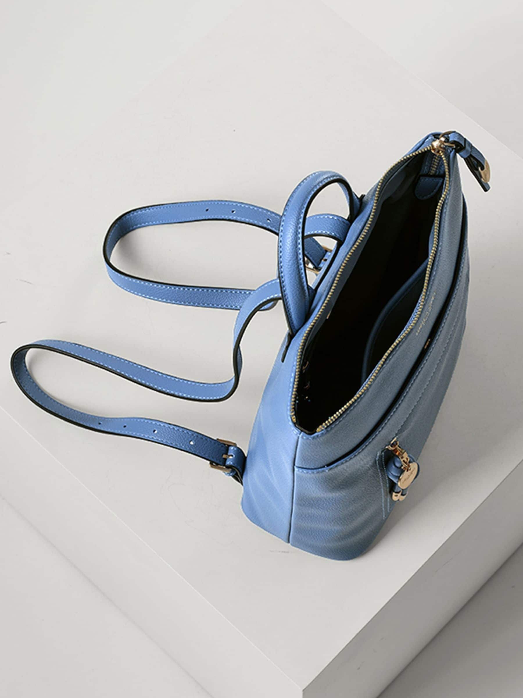 Luella Grey Blue Ella Small Casual Backpack