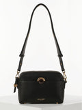 Luella Grey black Sian camera cross-body bag, imported from the UK