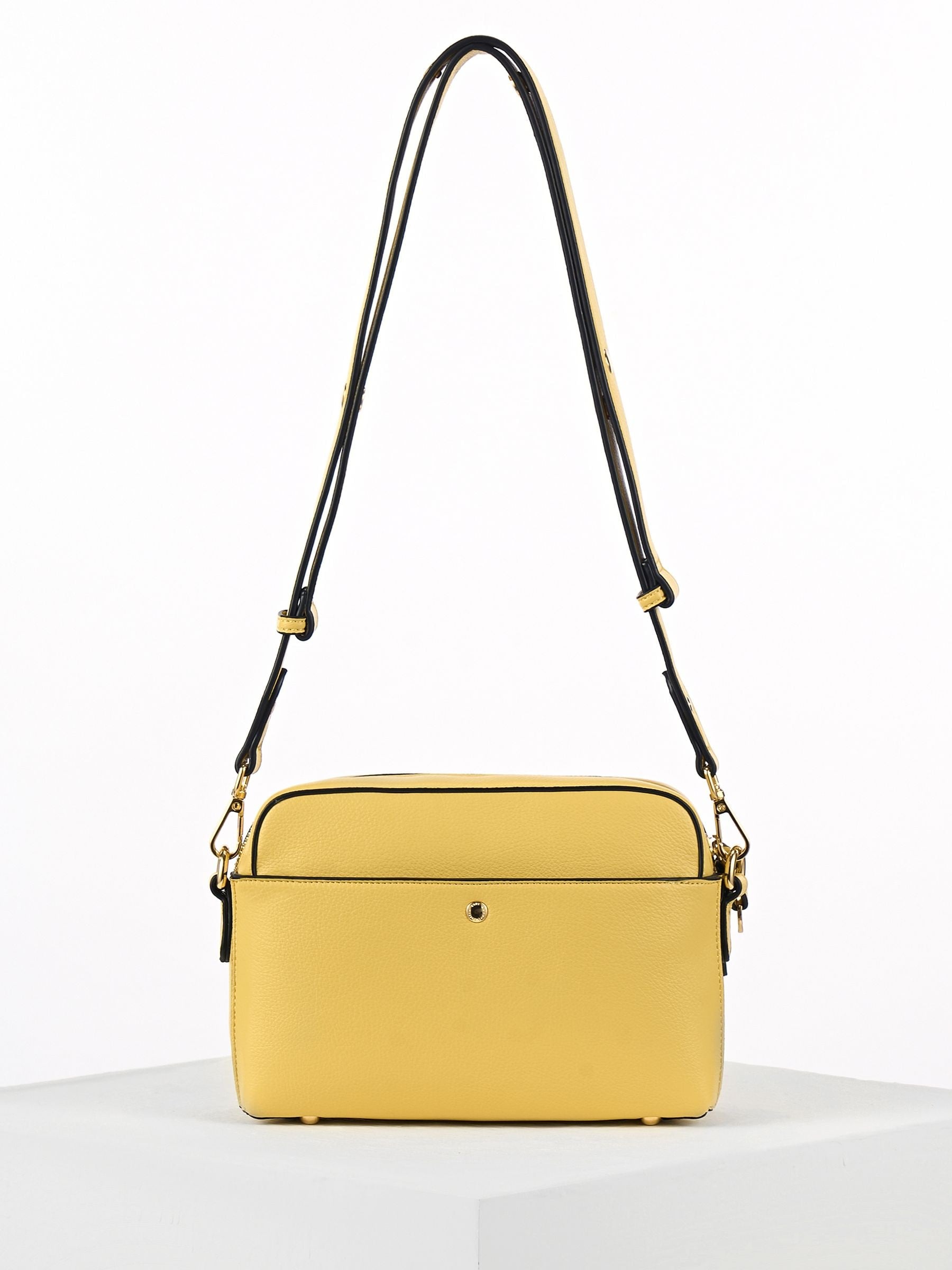 Luella Grey black Sian camera cross-body bag, imported from the UK
