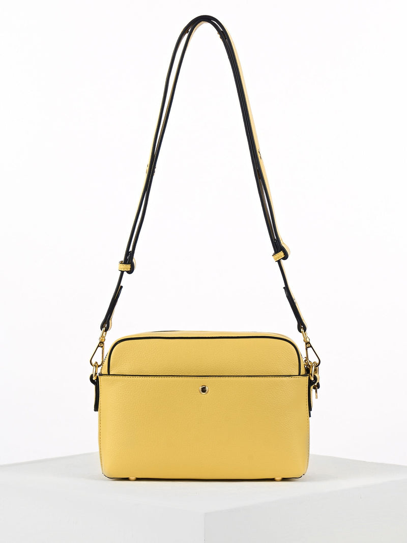 Luella Grey black Sian camera cross-body bag, imported from the UK